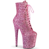 Rosa glitter 20 cm FLAMINGO-1020GWR exotic botines de pole dance