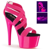 Rosa neon 18 cm Pleaser ADORE-769UV Zapatos con tacones pole dance