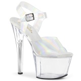 Tacones Holograma 18 cm SKY-308N JELLY-LIKE material elstico tacn alto plataforma