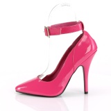 Tacones pink 13 cm SEDUCE-431 Zapato de saln correa de tobillo