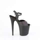 Tacones reflectantes 20 cm FLAMINGO-809REFL tacn alto con plataforma