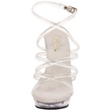 Transparente 13 cm LIP-106 Tacn Alto Zapatos Plateau