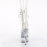 Transparente 15 cm DELIGHT-1021C botines de striptease