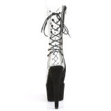 Transparente 18 cm ADORE-700-60FS botas plataforma exotic pole dance