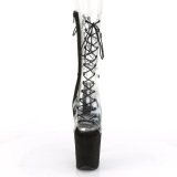 Transparente 20 cm FLAMINGO-800-60FS botines de pole dance