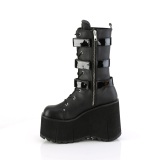 Vegano 11,5 cm KERA-110 botines demoniacult con plataforma