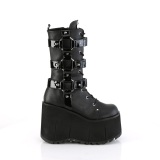 Vegano 11,5 cm KERA-110 botines demoniacult con plataforma