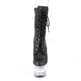 Vegano 18 cm FLASH-1020-7 led luminou plataforma botines de pole dance