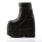 Vegano 18 cm STACK-201 botines hombre botas de tobillo plataforma extremo