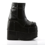 Vegano 18 cm STACK-201 botines hombre botas de tobillo plataforma extremo