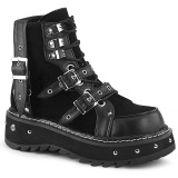 Vegano 3 cm LILITH-278 botines demoniacult plataforma