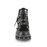 Vegano 3 cm LILITH-278 botines demoniacult plataforma