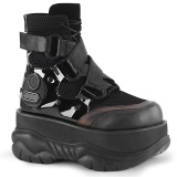 Vegano 7,5 cm NEPTUNE-126 botines demoniacult - botines de cyberpunk unisex