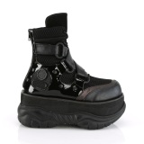 Vegano 7,5 cm NEPTUNE-126 botines demoniacult - botines de cyberpunk unisex