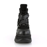 Vegano 7,5 cm NEPTUNE-126 botines demoniacult - botines de cyberpunk unisex