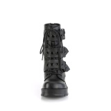 Vegano 7 cm DemoniaCult BRATTY-118 plataforma botines chunky tacones