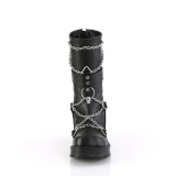 Vegano 7 cm DemoniaCult BRATTY-120 plataforma botas chunky tacones