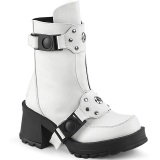 Vegano 7 cm DemoniaCult BRATTY-56-2 plataforma botines chunky tacones