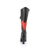 Vegano 9,5 cm GLAM-243 demoniacult botas alternativo negro