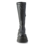 Vegano negros 12 cm STOMP-200 botas cyberpunk plataforma de cuas