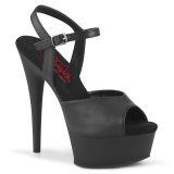 Vegano sandalias pleaser con plataforma 15 cm EXCITE-609