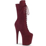 Vegano suede 20 cm FLAMINGO-1050FS botas plataforma exotic pole dance en bordo