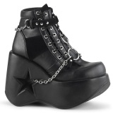 Veganos 13 cm DYNAMITE-101 demoniacult botines en cua