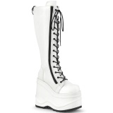 Veganos 15 cm WAVE-200-2 demoniacult botas en cua