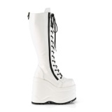 Veganos 15 cm WAVE-200-2 demoniacult botas en cua