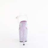 Violeta 20 cm 808RRS Zapatos altos pole dance strass plataforma