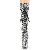 patrn de serpiente 20 cm FLAMINGO-1050SP exotic botines de pole dance